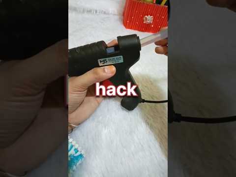 Glue gun 🔫|| Life hacks ✅|| Tik tik done #shorts #diy #crafts