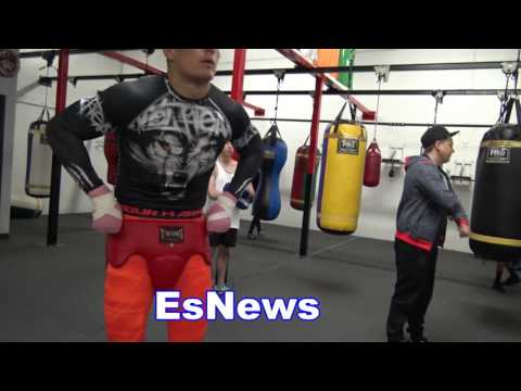 Behind The Scenes Osyk & Gvozdyk In Camp Sparring Day - EsNews Boxing