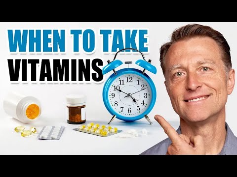 The Best Time of the Day to Take Vitamins