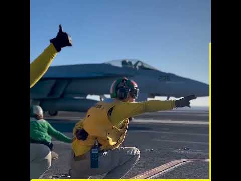 Naval Power Unleashed: Dozens of F-18 Super Hornet in Action