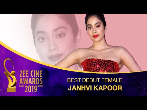 The New DIVA | Janhvi Kapoor | Best Debut Female | Zee Cine Awards 2019