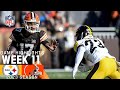 Pittsburgh Steelers vs. Cleveland Browns | 2023 Week 11 Game Highlights