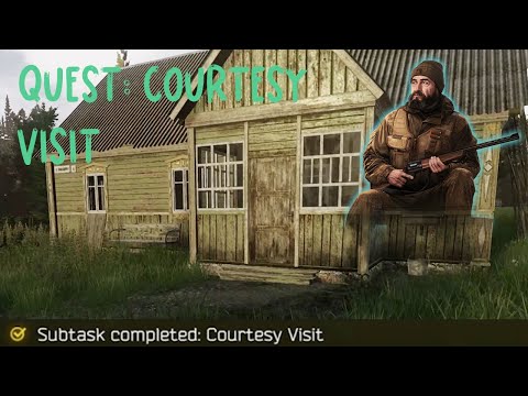 QUEST: COURTESY VISIT | ESCAPE FROM TARKOV | JAEGER TASK