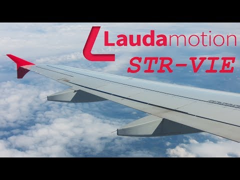 Laudamotion Airbus A320 - Stuttgart to Vienna [FULL HD]