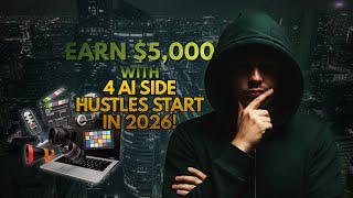 4 AI Side Hustles You Can Start in 2026 (No Experience, Big Results!)