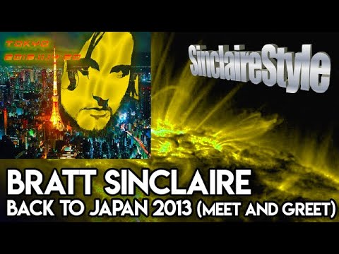 Bratt Sinclaire back to Japan 2013 -Meet and Greet with fans-
