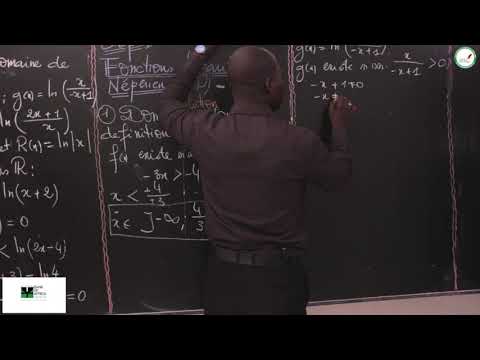 Course - Terminale L - Mathematics: Natural Logarithm Functions / M.Mbow