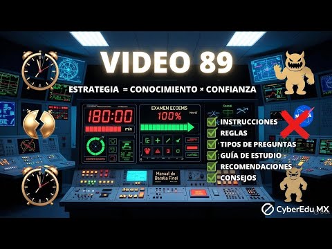VIDEO 89/90 | ESTRATEGIAS FINALES - EXAMEN EN LÍNEA ECOEMS - Anime ECOEMS 2026