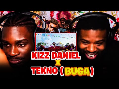 Americans FIRST TIME reacting to Kizz Daniel, Tekno - Buga (Official Music Video) Song of the Summer