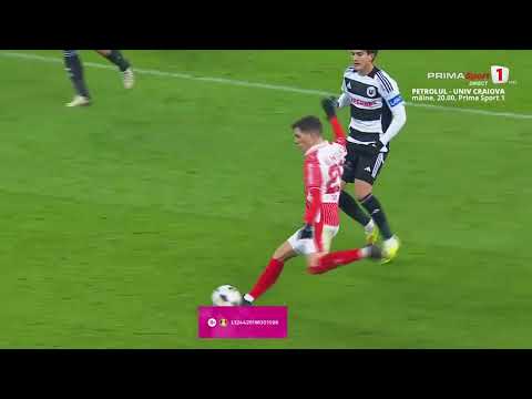 GOOOL! Dinamo - U Cluj 1-0. Karamoko preia superb și deschide scorul