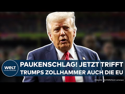 USA: Paukenschlag! Donald Trump kündigt neue Zölle an! Diesmal können sie auch Deutschland treffen