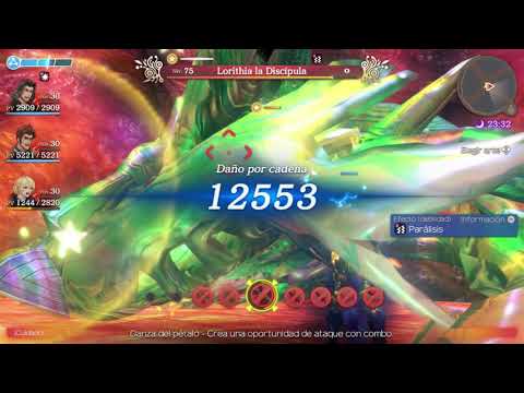 Xenoblade Chronicles Definitive Edition - LV75 Disciple Lorithia - Party LV30 - Topple Lock