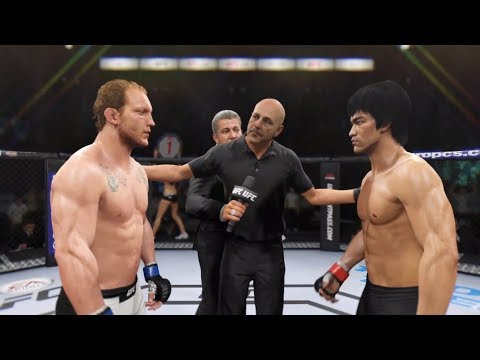 Bruce Lee vs. Gray Maynard (EA Sports UFC 2) - CPU vs. CPU