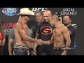 UFC 178 weigh in + face off: Donald Cerrone vs. Eddie Alvarez