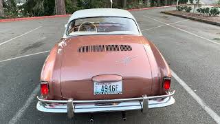  1959 Volkswagen Karmann Ghia Idle