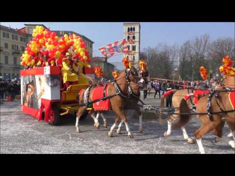 I Guerrieri  carro da getto - Carnevale Ivrea 2017