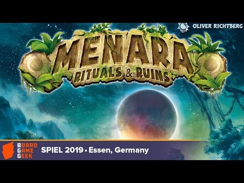 Menara: Rituals & Ruins - game overview at SPIEL 2019