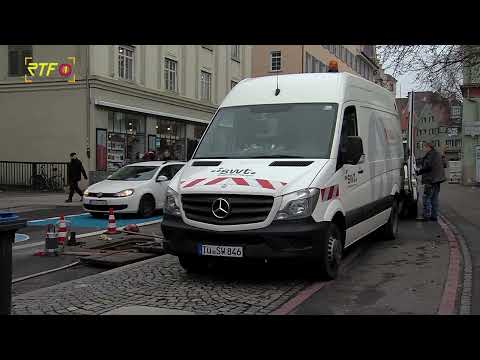 Ausfall im Fernwärmenetz Innenstadt Tübingen am Freitagmorgen