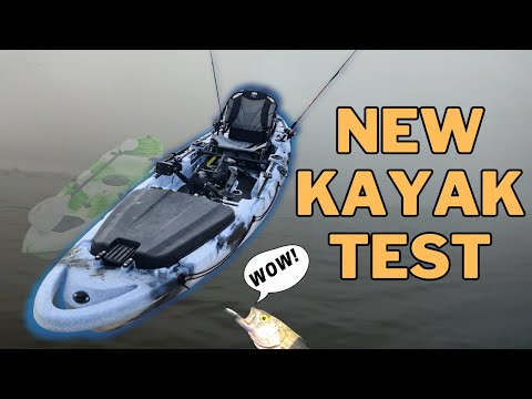 NEW FISHING KAYAK! Testing it out on the Swan River