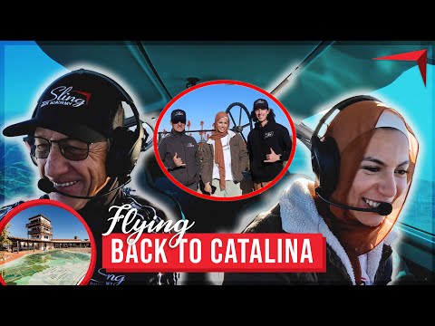 Roula's Back! Flight to Catalina with Jean