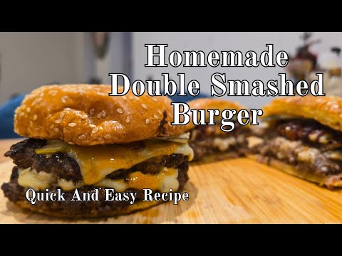 Master The Double Cheese Smashburger: Homemade Recipe Revealed!