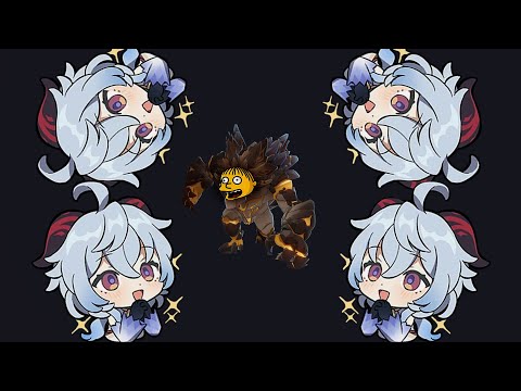 Co-op Ganyu Only vs All Bosses in the World - Genshin Impact