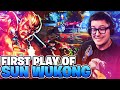 WORLD FIRST SUN WUKONG GAMEPLAY BUT HES BUGGED