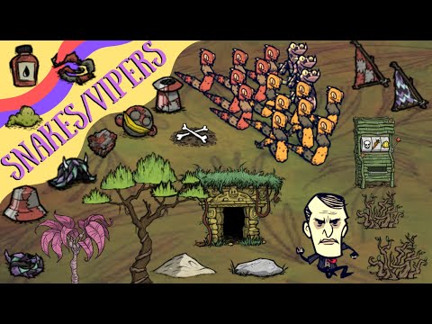 Don't Starve Shipwrecked/Hamlet Guide: Snakes And Vipers