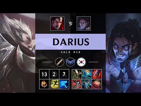 Darius Mid vs Sylas - KR Diamond Patch 25.06