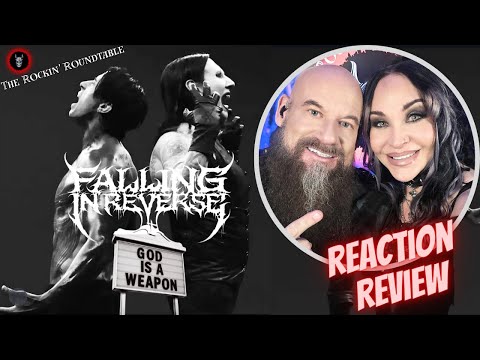 Metal couple REACTS and REVIEWS - Falling In Reverse - "God Is A Weapon"