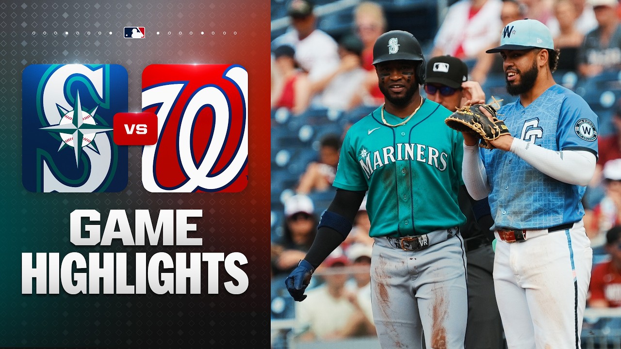 Mariners vs. Nationals Game Highlights (6/13/26) | MLB Highlights