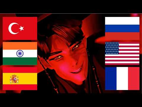 "Your idol" Saja boys in 6 different languages and versions (KPop Demon hunters)