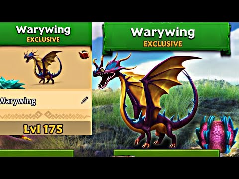 WARYWING MAX LEVEL 175 TITAN MODE - Dragons: Rise of Berk