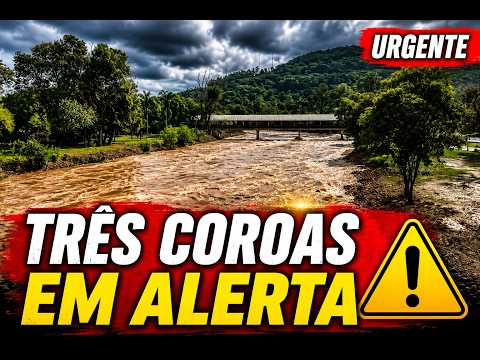 SITUAÇÃO CRÍTICA NO RIO PARANHANA: CHEIA ATINGE IGREJINHA E TRÊS COROAS