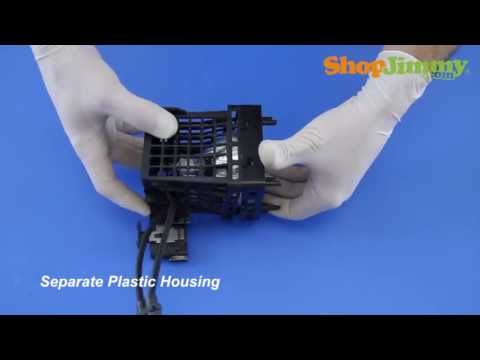 Sony DLP TV Repair - Replacing & Installing Sony XL-5200 DLP Lamp - How to Fix DLP TVs