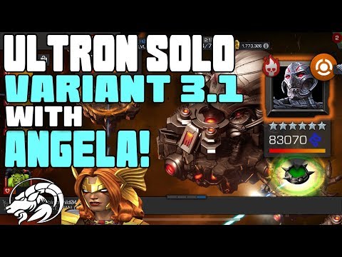Ultron Variant Boss 3.1 Solo Fight | Marvel Contest of Champions