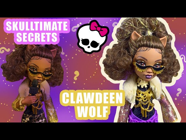 Vídeo relacionado con Monster High Skulltimate Secrets Hauntlywood Mysteries Clawdeen Wolf Conjunto de muñeca y accesorios, con armario y más de 19 sorpresas con mucho glamour, incluida ropa de muñeca, JBG80