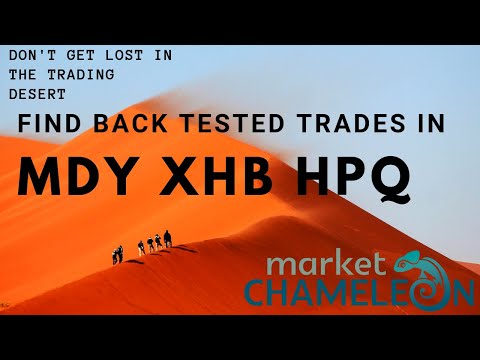 Trades ideas on the Options Report 3/8/19 HPQ, XHB, MDY | Market Chameleon