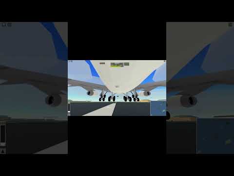 747 butter landing at ptfs🧈made by bugo #shorts #ptfs  #roblox #butterlanding