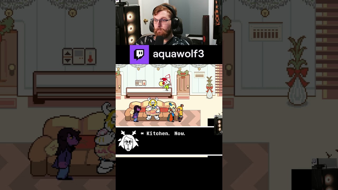 Carol is scary! #livestream #deltarune #twitchstream #twitch #deltarunechapter4 #gaming