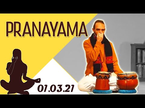 Fortgeschrittenes Pranayama mit Raphael - Yoga Vidya - Live 6:00 - 01.03.2021