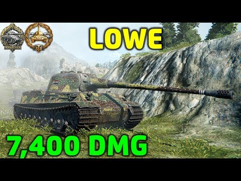 World Of Tanks | Lowe - 7400 Damage - 8 Kills