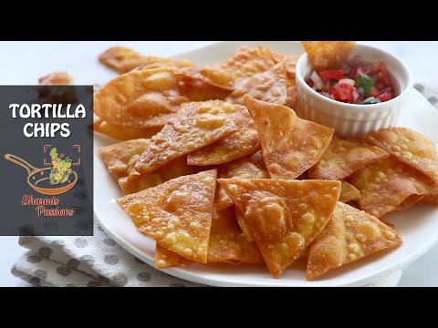 Tortilla Chips Recipe (Fried & Baked)