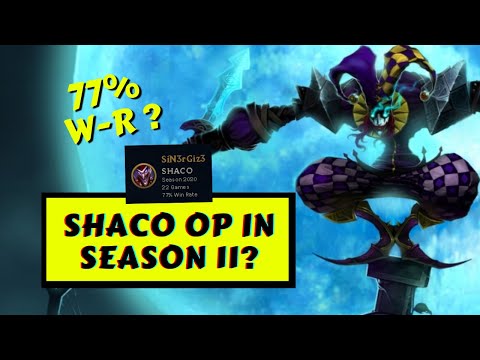 League of Legends S11 Shaco Jungle Ranked [Full Gameplay]
