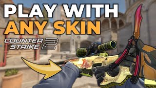 How To PLAY WITH ANY SKIN in CS2! (Inspect Skins, Knives & Gloves)