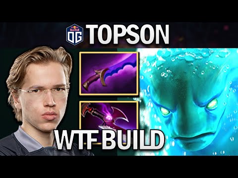 OG.TOPSON MORPHLING - WTF BUILD - DOTA 2 7.27 GAMEPLAY