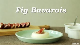 무화과 바바루아 만들기, 푸딩 : How to make Fig Bavarois, Pudding : イチジク ババロア, プリン -Cooking tree쿠킹트리