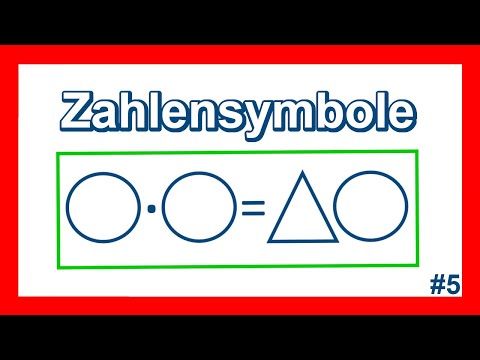 Zahlensymbole - Logik im Einstellungstest | Aufgabe mit Lösung