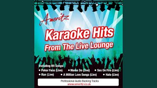 Sex On Fire (Live) (In The Style Of Alesha Dixon)