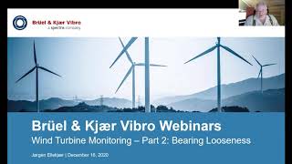 Wind turbine monitoring webinar series – Part 2: Inner race bearing looseness (recorded webinar)